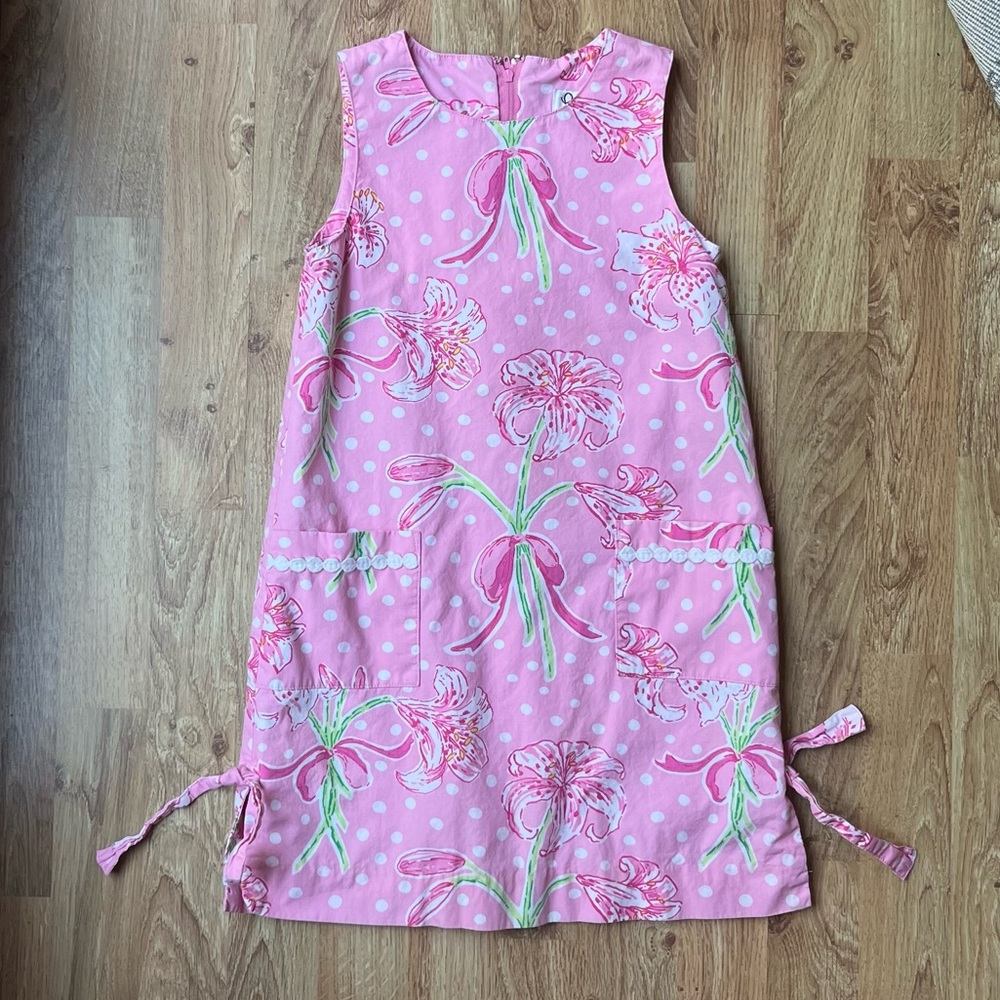 Lilly Pulitzer White Label Dress Tulip Size 7